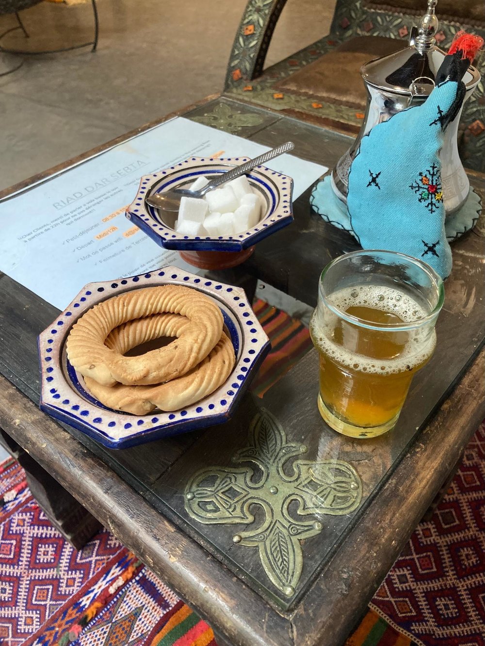 【モロッコ】もう帰りたくない!魚と世界遺産の町エッサウィラ(マラケシュから日帰りできます) ミントティー