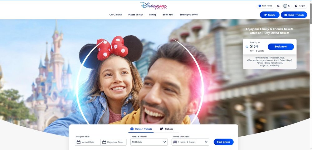 パリディズニー チケット 買い方 公式サイト