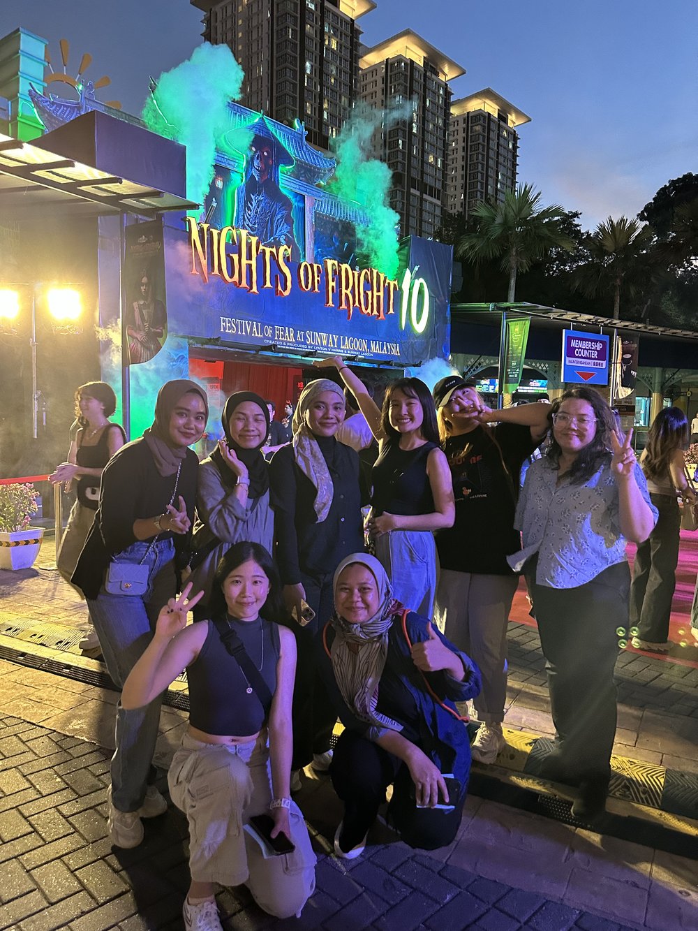 nights of fright 10 entrance