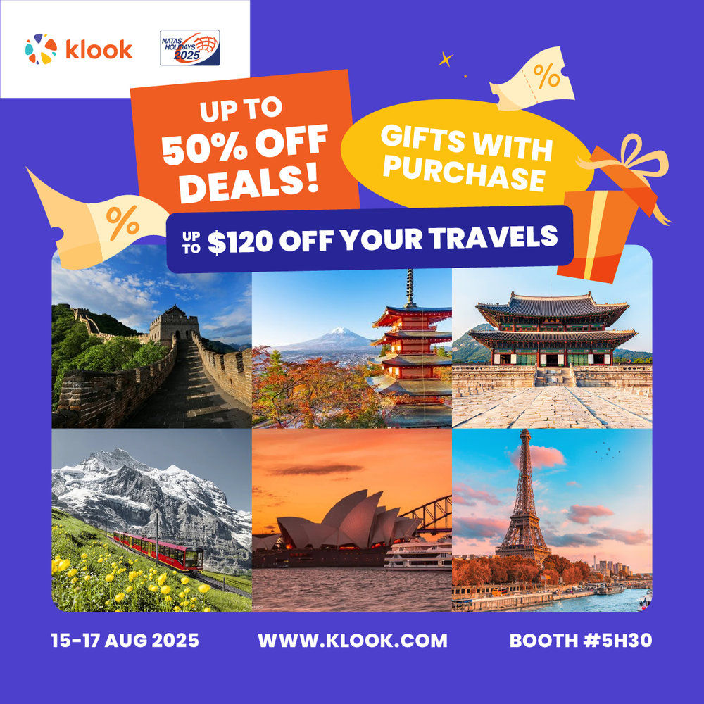 klook natas travel fair 2025
