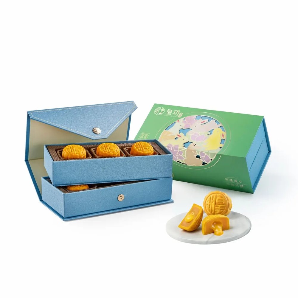 香港皇玥的流心貓山王榴槤月餅由米芝蓮大廚出品，味道品質有保證！