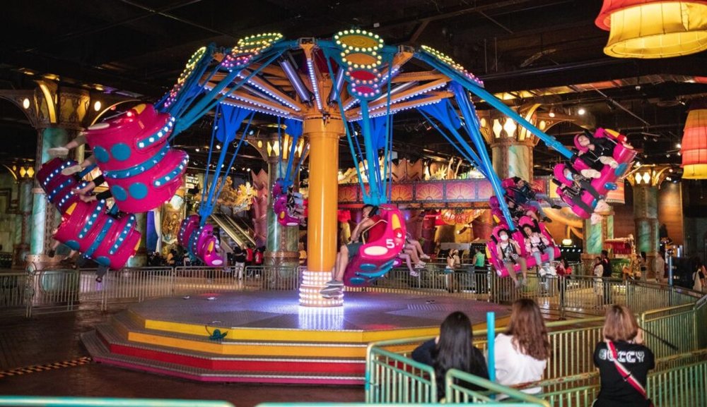 Tầng 1 – Khu Vực Khởi Động Cảm Giác Mạnh Cho Mọi Lứa Tuổi