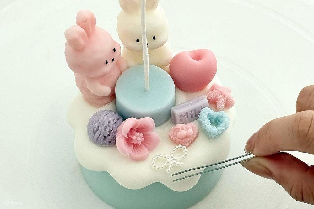 Scented Cake Candle Workshop in Johor Bahru cute Klook MY