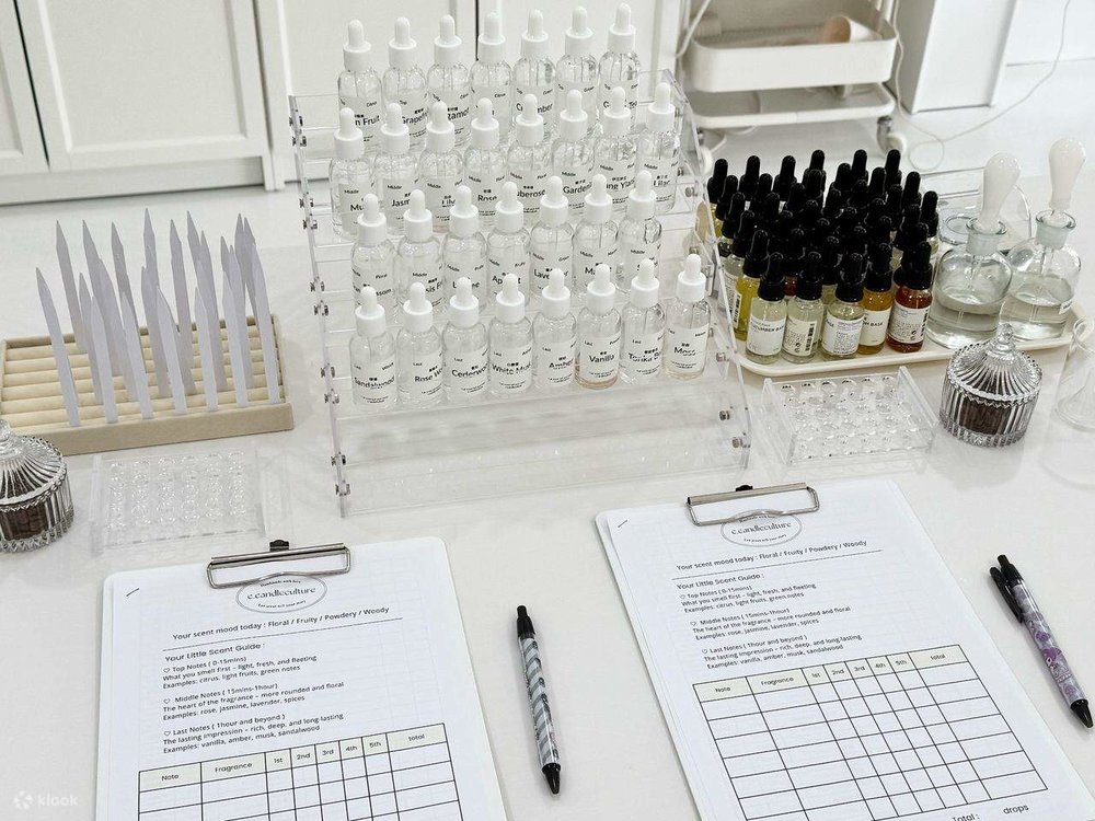 Korean Style Perfume Making Workshop di Johor Bahru Klook MY