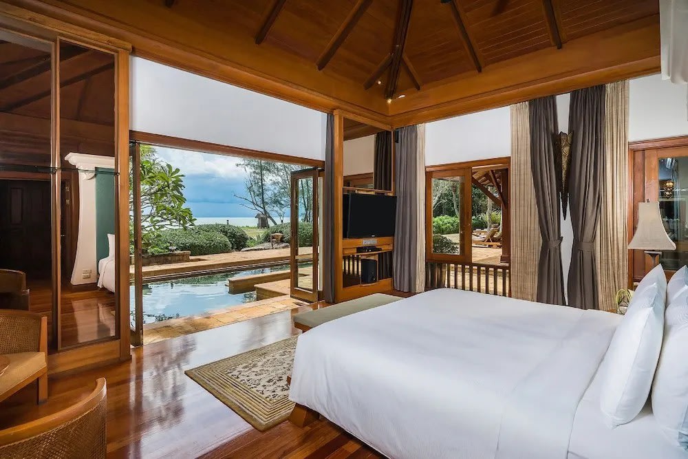 Pool villa with ocean view at JW Marriott Phuket Resort & Spa Phuket