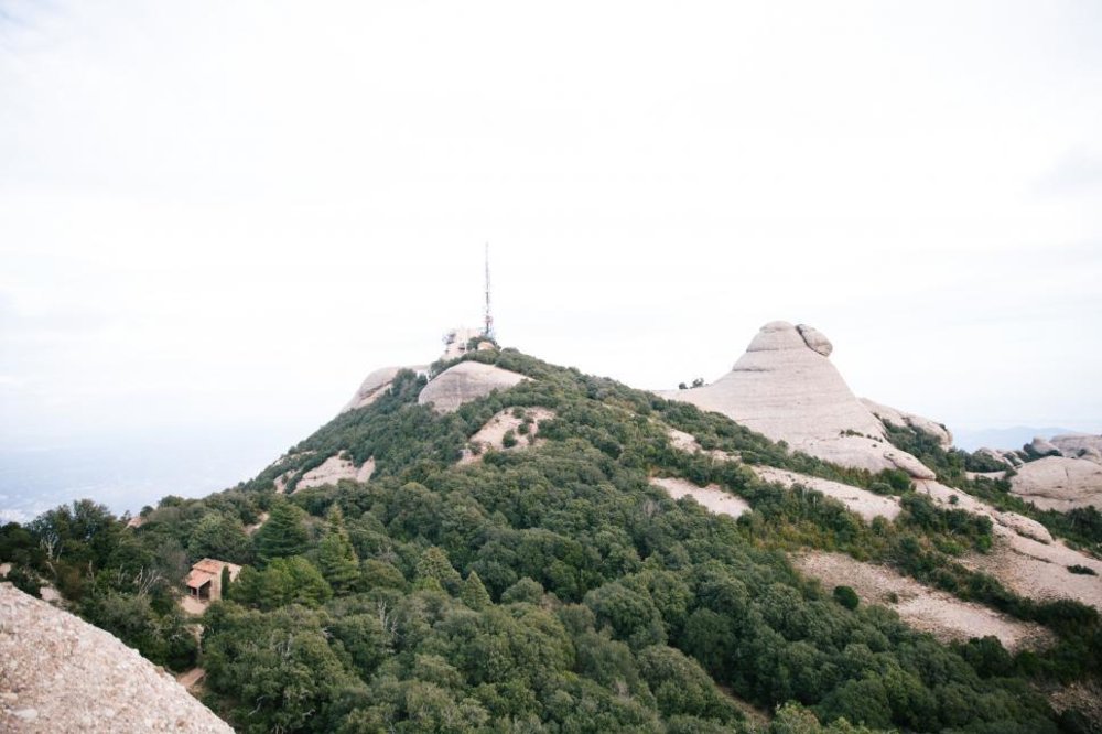 Sant Jeroni, the highest point in Montserrat