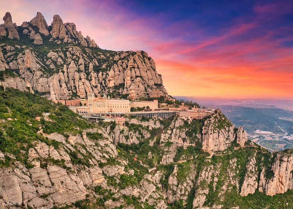 Montserrat cliffside