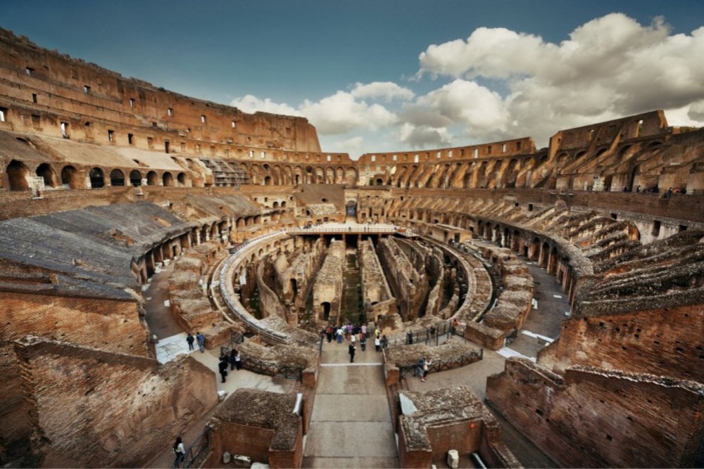 Step into the Colosseum