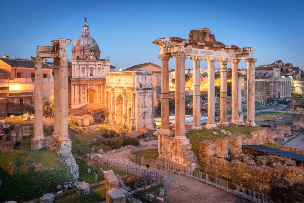 Wander through the Roman Forum
