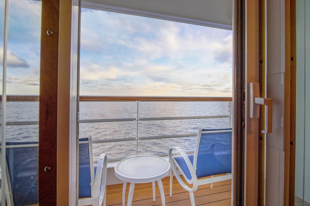 Balcony View at Disney Wonder Cruise