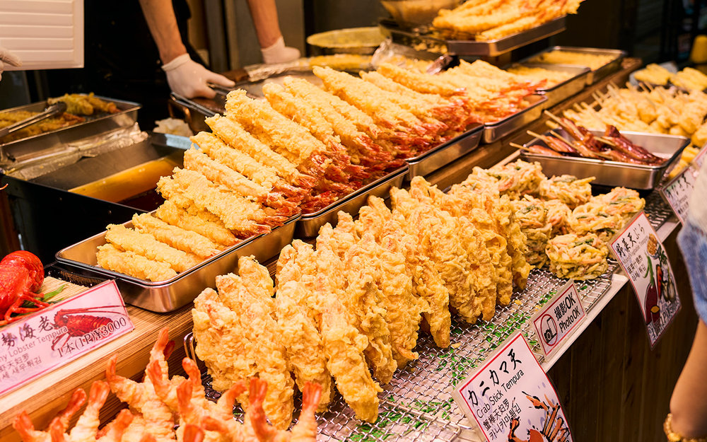 kuromon market foods