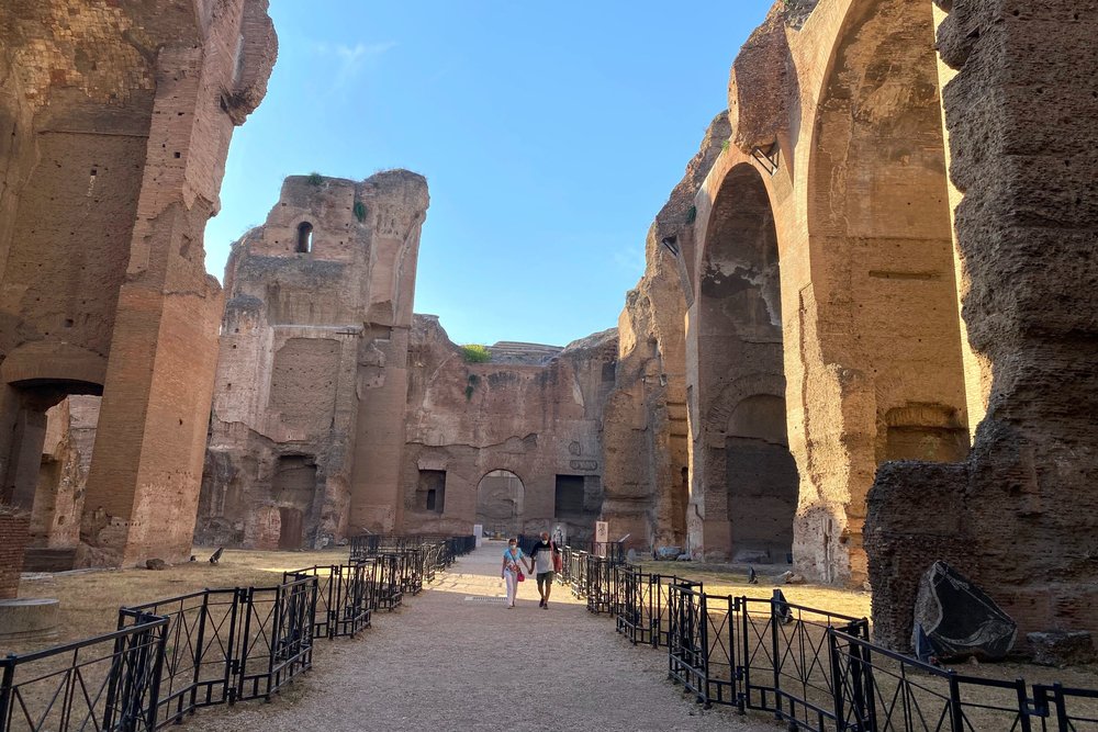 ruins of the Baths of Caracalla