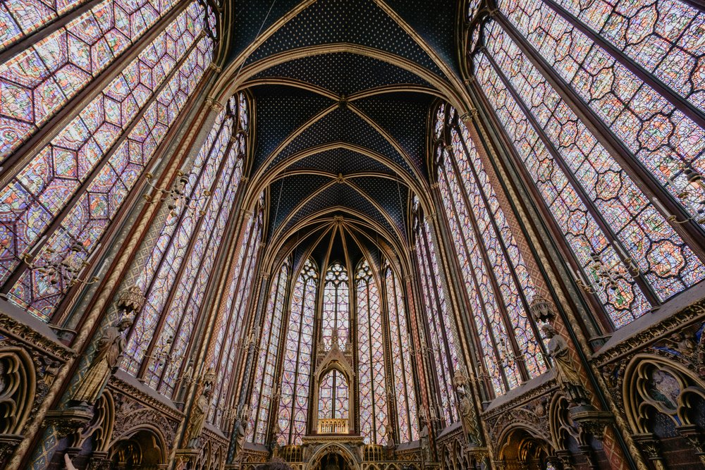 inside Sainte-Chapelle and the Conciergerie