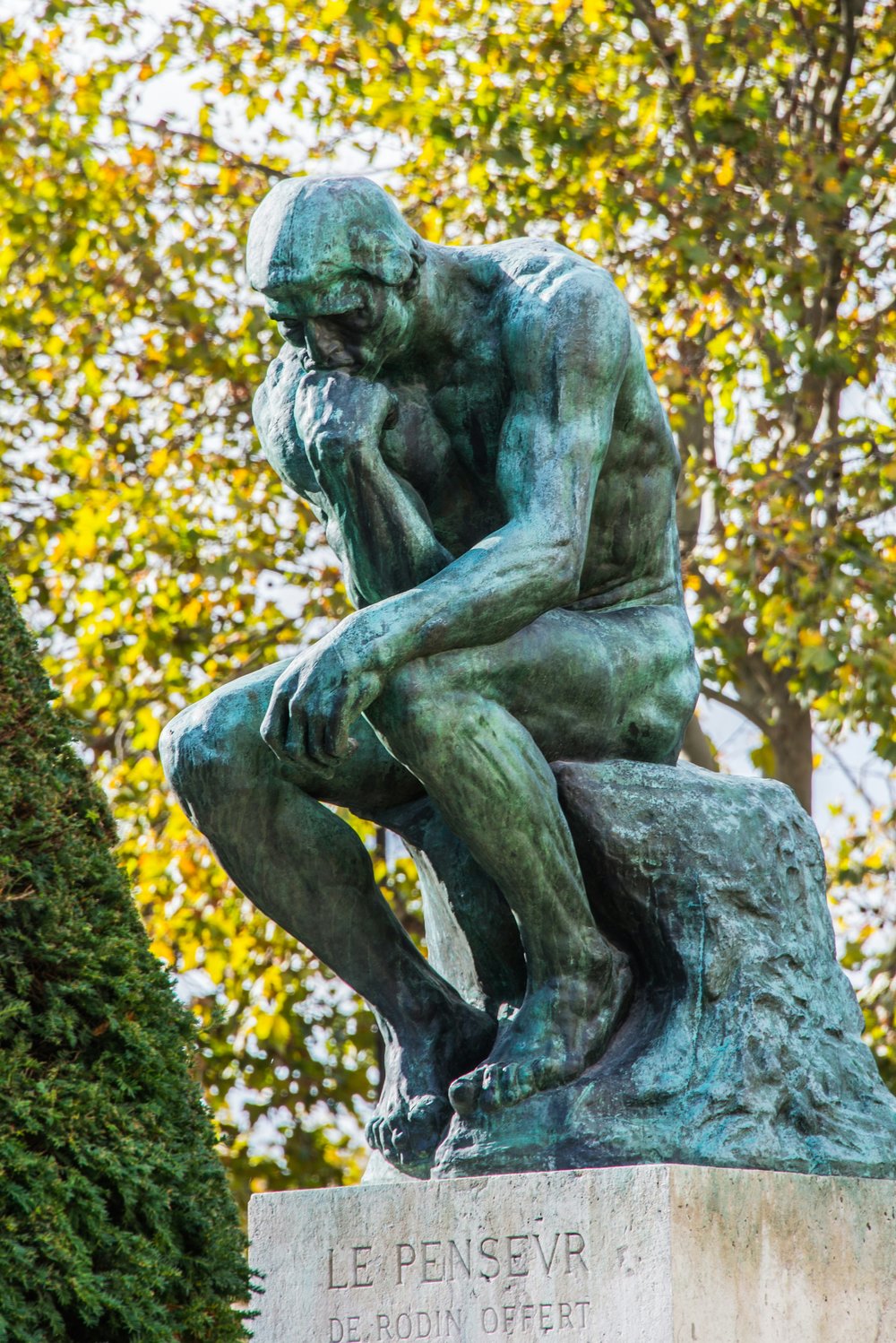statue at Musée Rodin