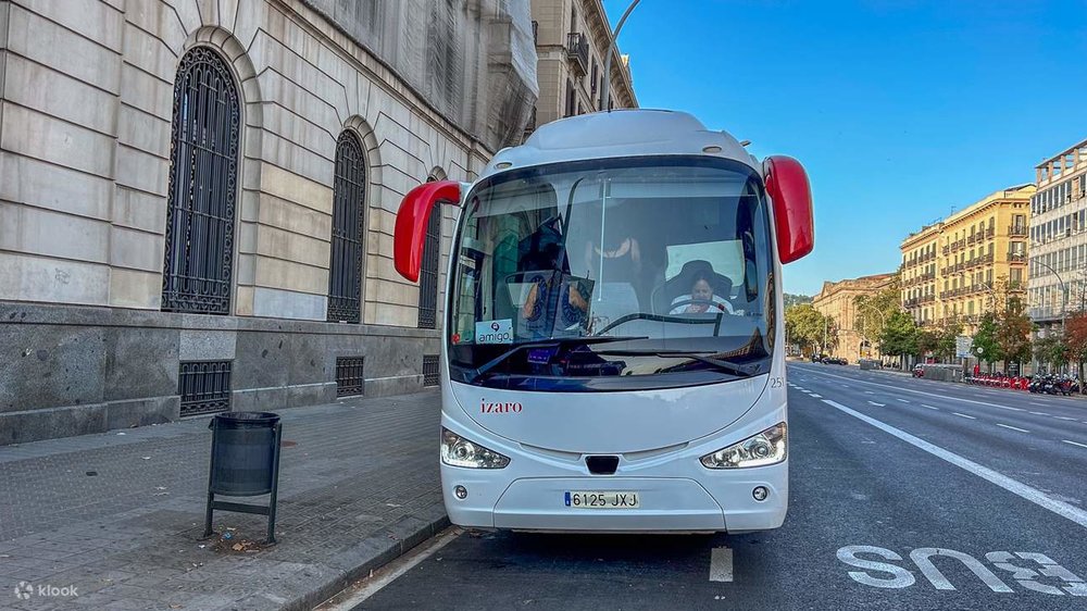 Barcelona to Montserrat bus