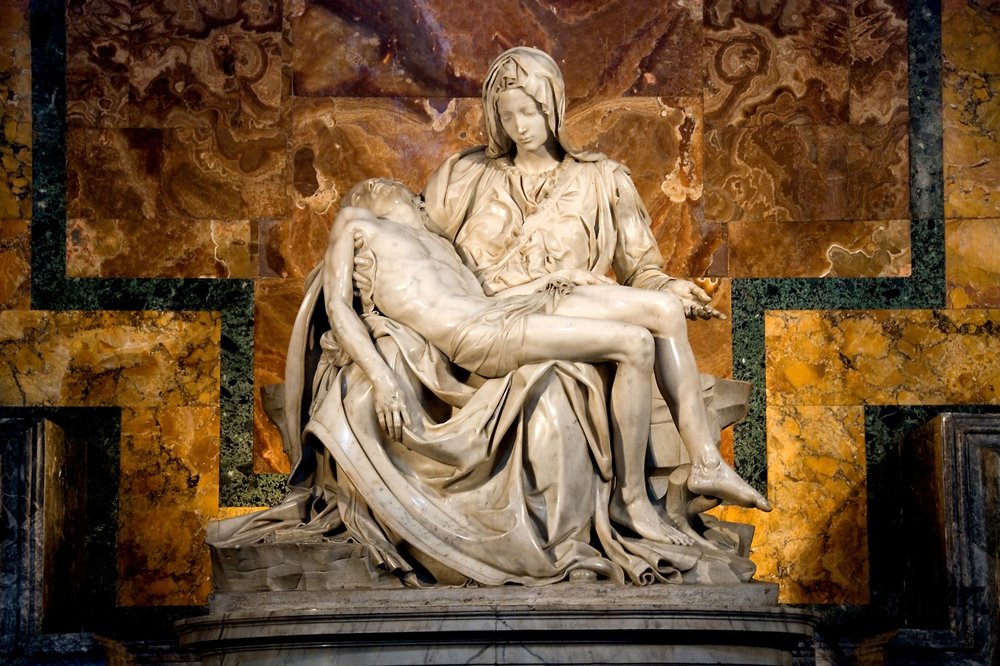 Pietà sculpture