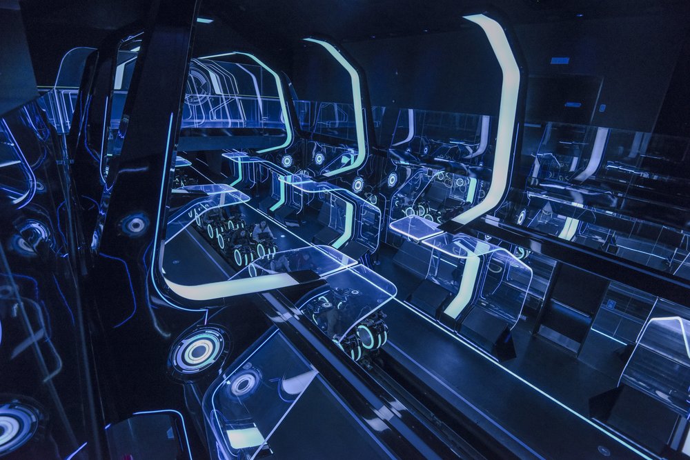 Shanghai Disneyland Best Rides - TRON Lightcycle Power Run