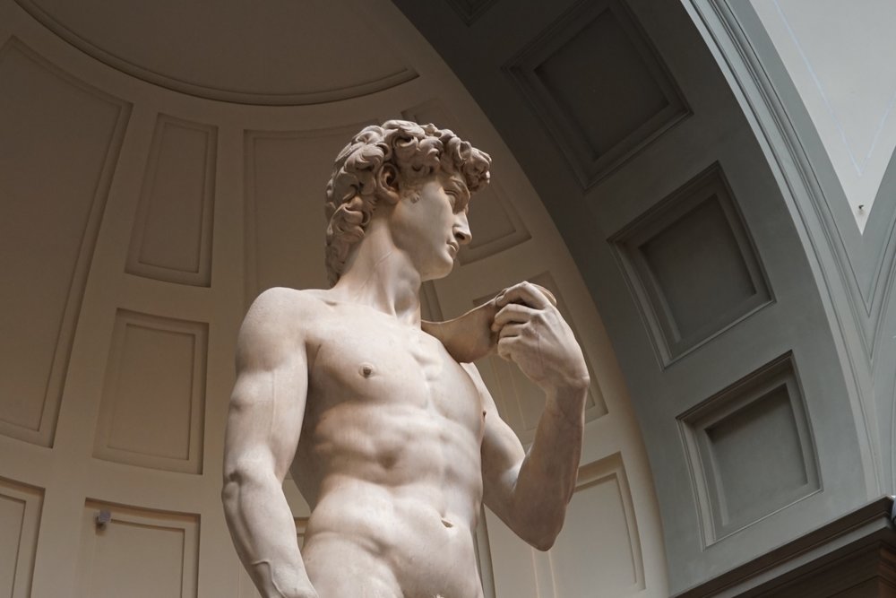 [usxanz] david in florence - michaelangelo statue