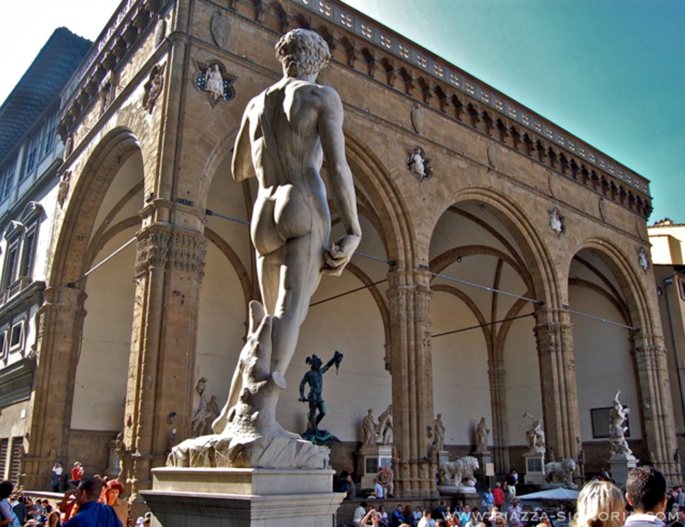 [usxanz] david in florence - david replica at plaza