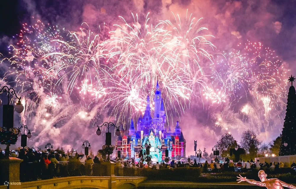 Shanghai Disneyland Fireworks Show