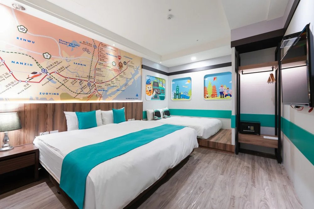 全台親子飯店-高雄華園大飯店(草衙館) 親子房間