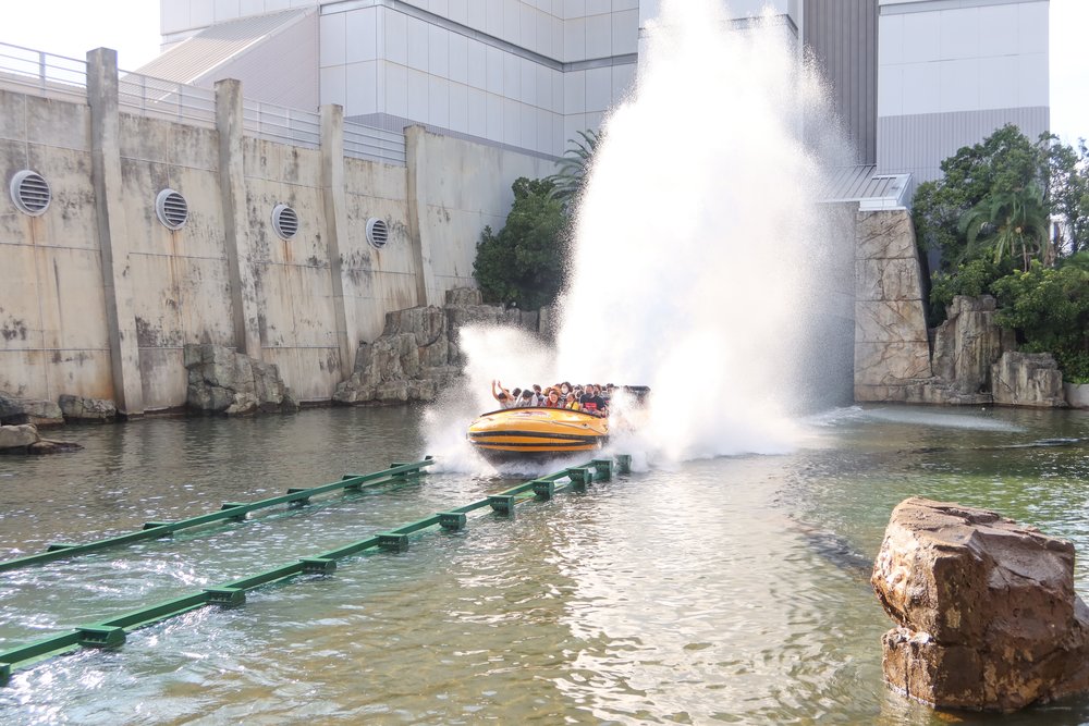 Best Rides in Universal Studios Japan - Jurassic Park The Ride 