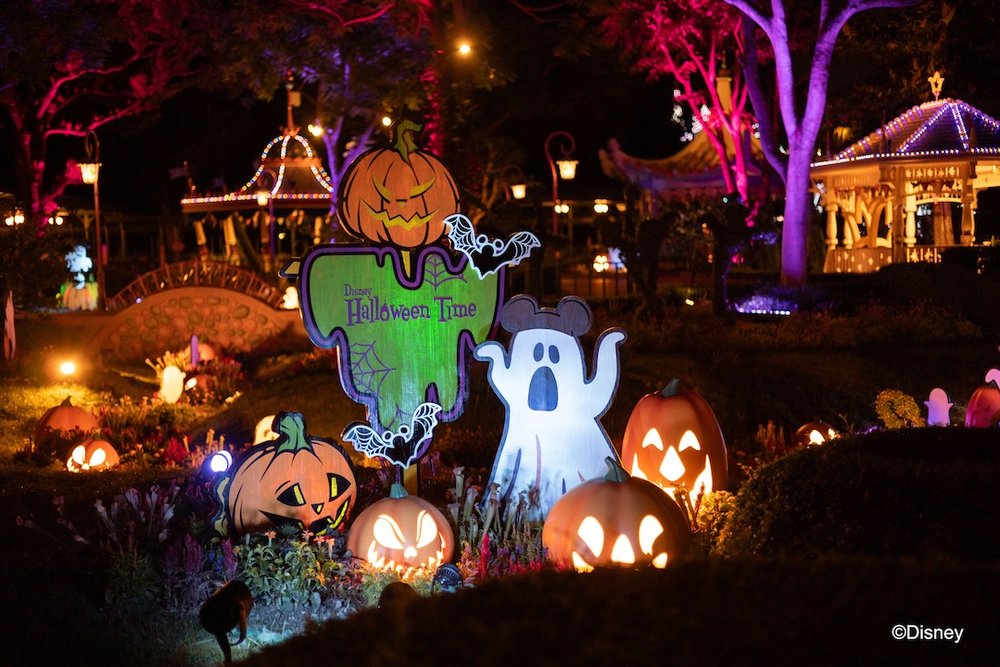 39 HKDL 香港ディズニー ハロウィンのパーク装飾 2025
