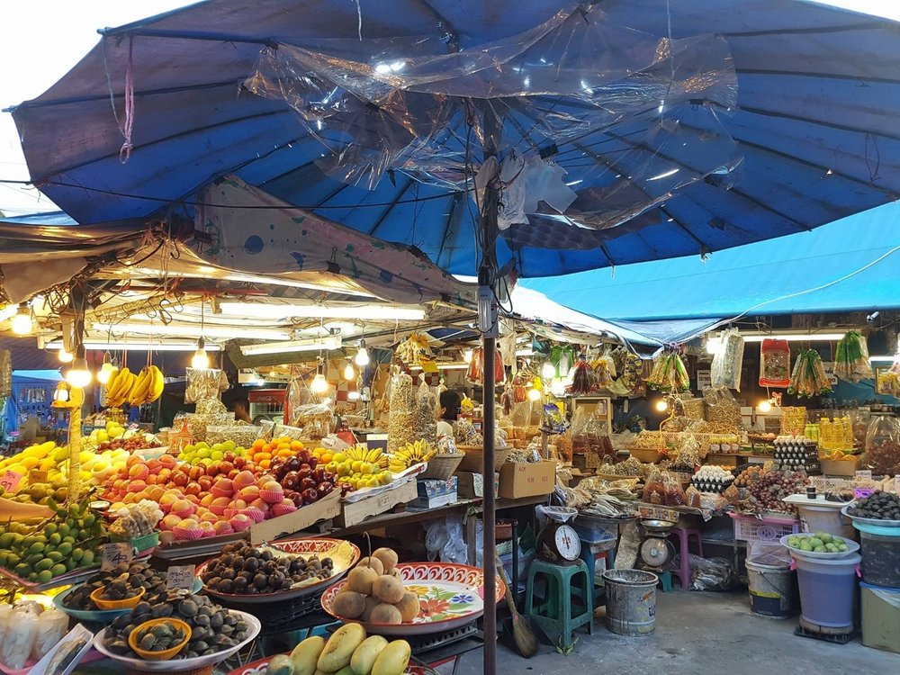 shopping at phuket old town market