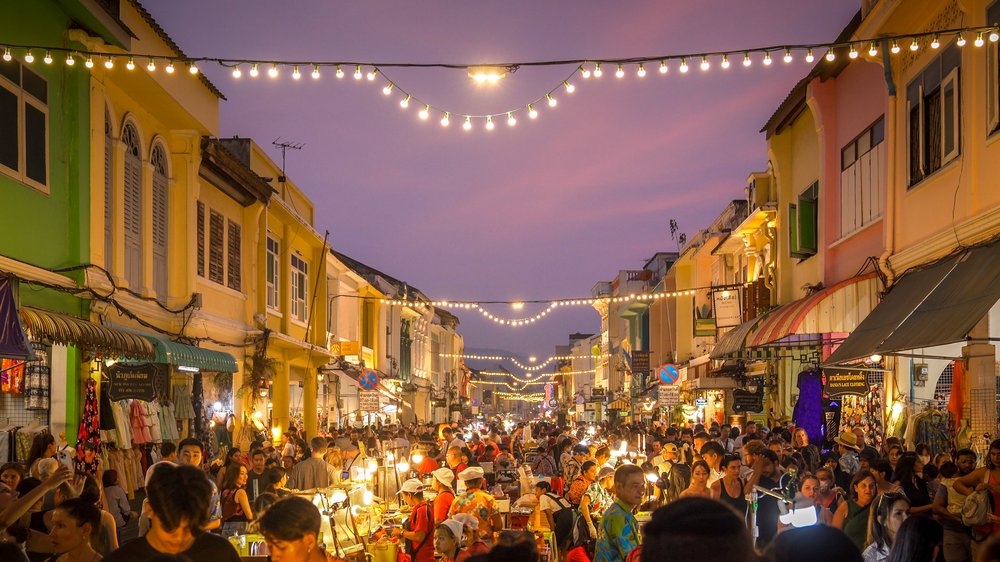 food crawl night market old phuket town
