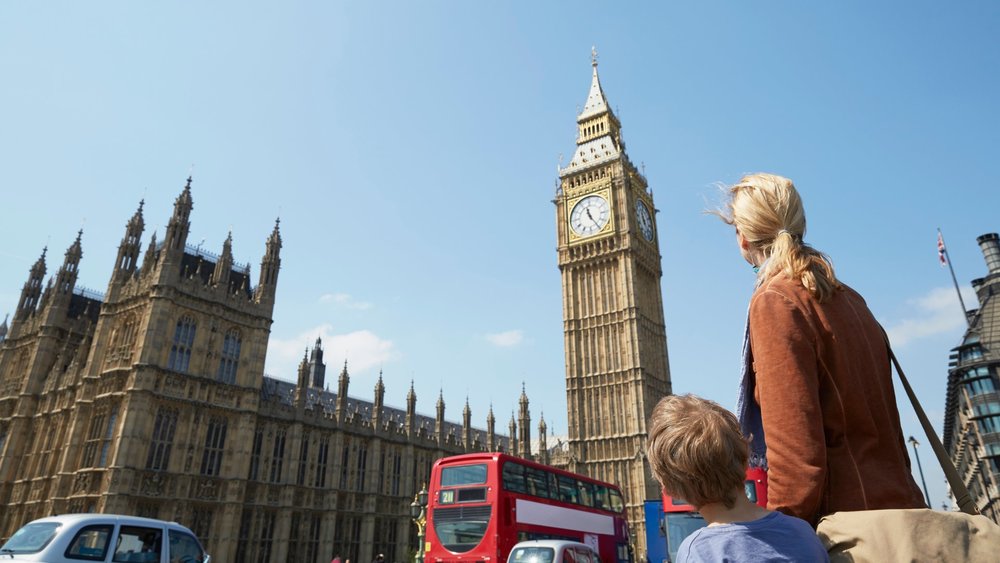 Big Ben and the Houses of Parliament in London