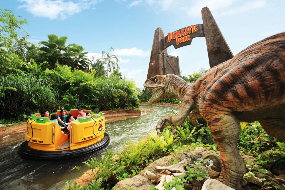 Universal Studios Singapore Jurassic Park -  Rapids Adventure