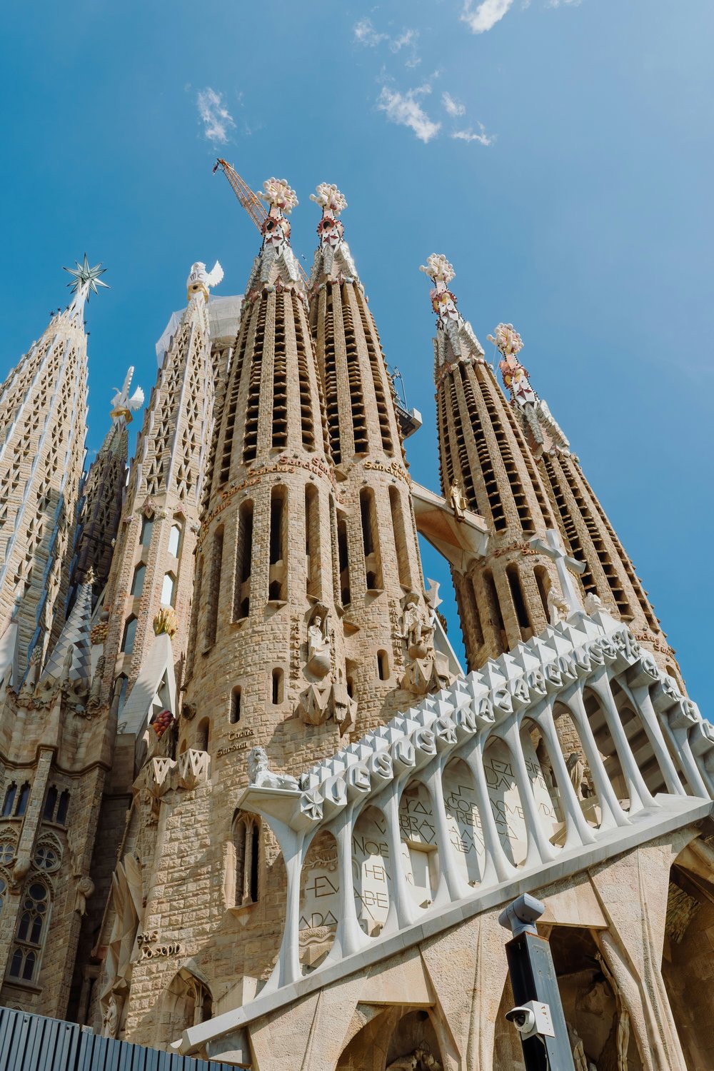 sagrada familia - nativity and passion towers