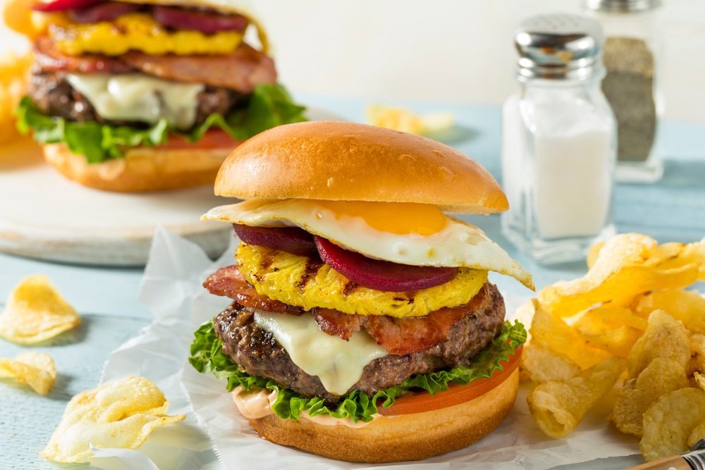 Hamburger Củ Dền