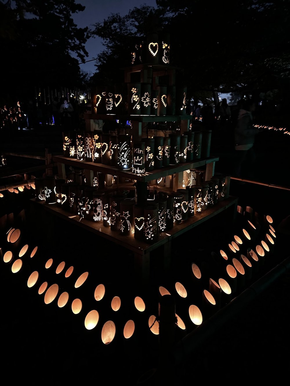 9月/10月/11月福岡活動, 福岡活動, 小倉城竹燈祭, 福岡祭典