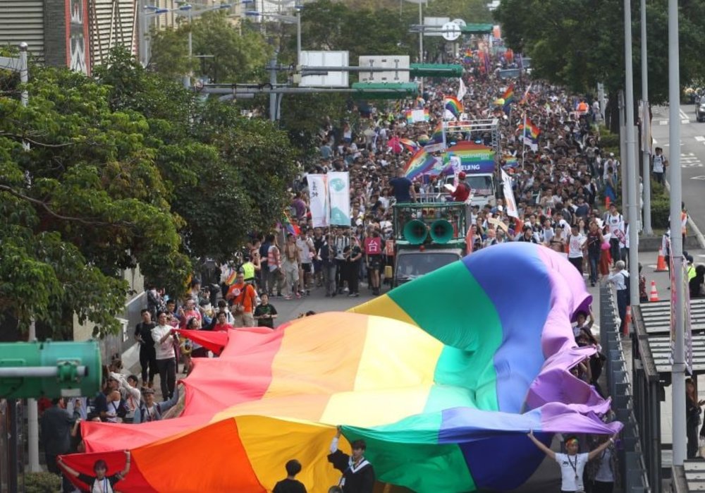 LGBT Pride parade (Source: Taiwan Today)