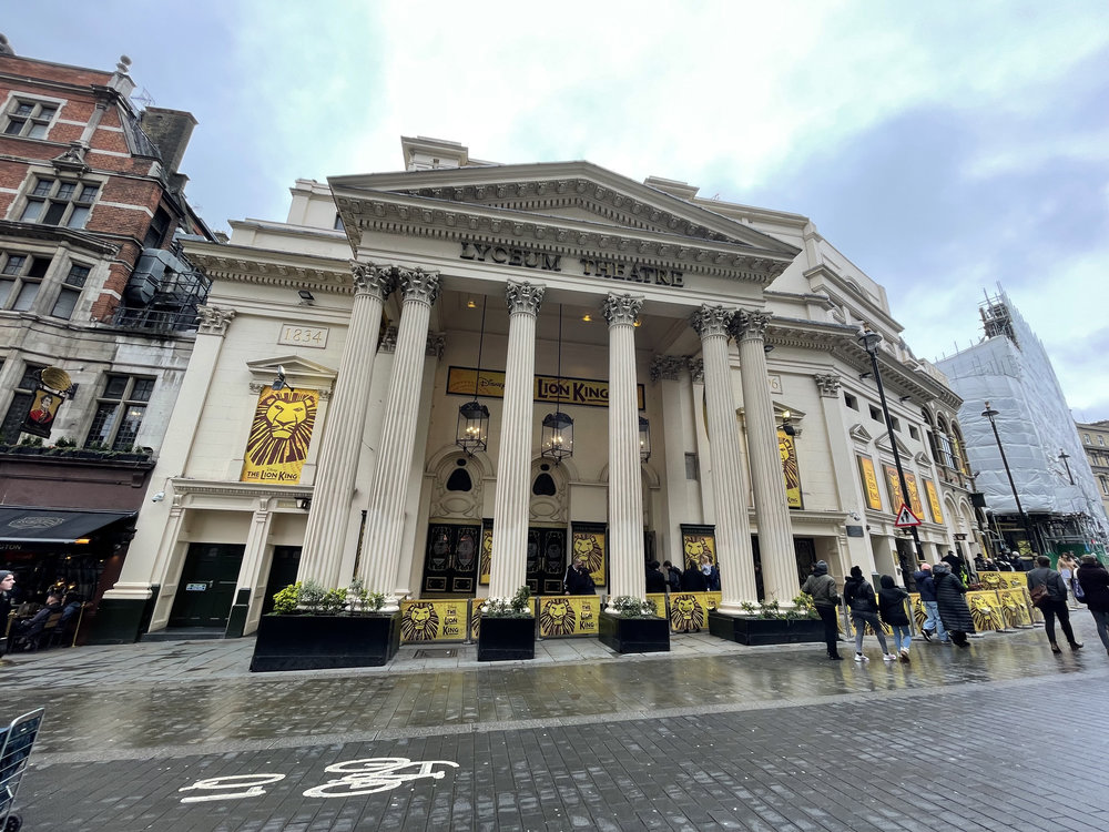 The Lion King Show in Lyceum Theatre at West End