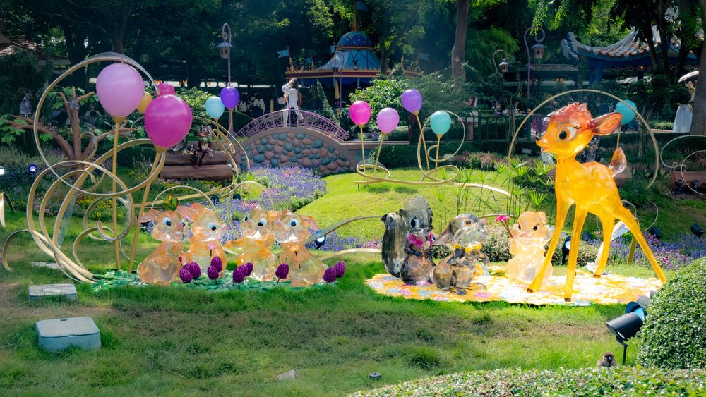 香港ディズニーランド・リゾート20周年の初日へ! クリスタル バンビ