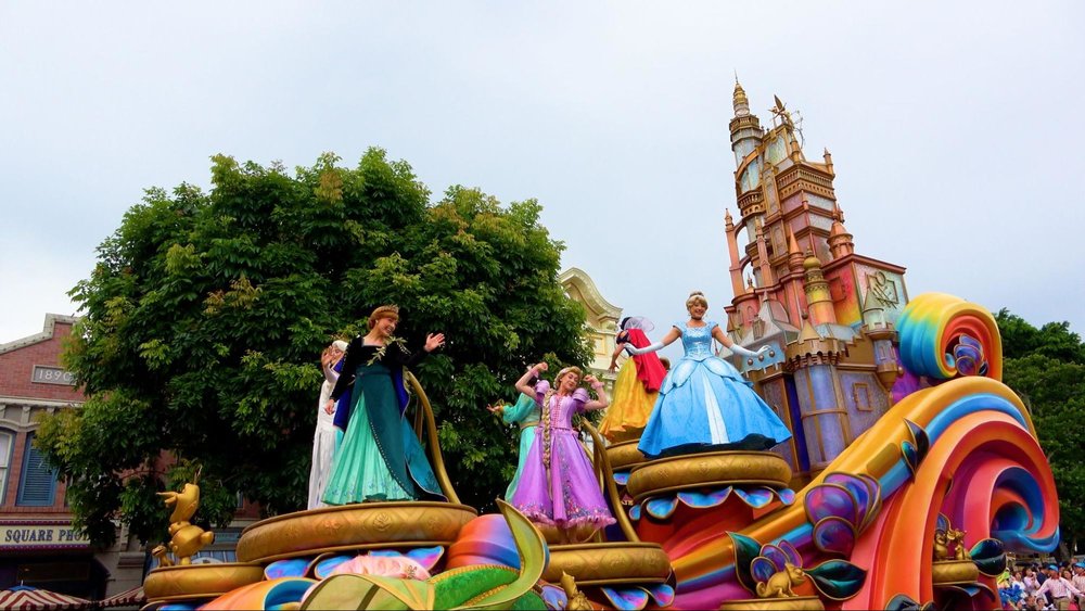 香港ディズニーランド・リゾート20周年の初日へ! ディズニープリンセス