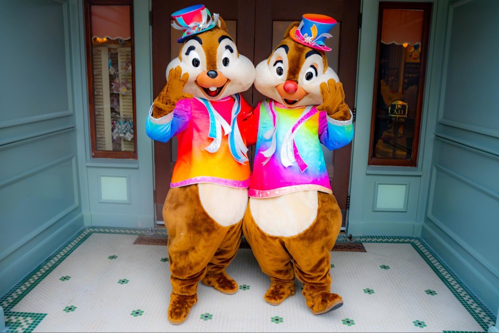 香港ディズニーランド・リゾート20周年の初日へ! チップ&デール