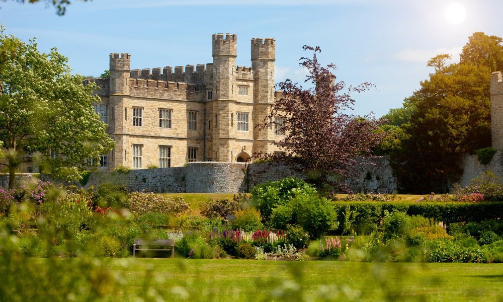 The exteriors of Leeds Castle