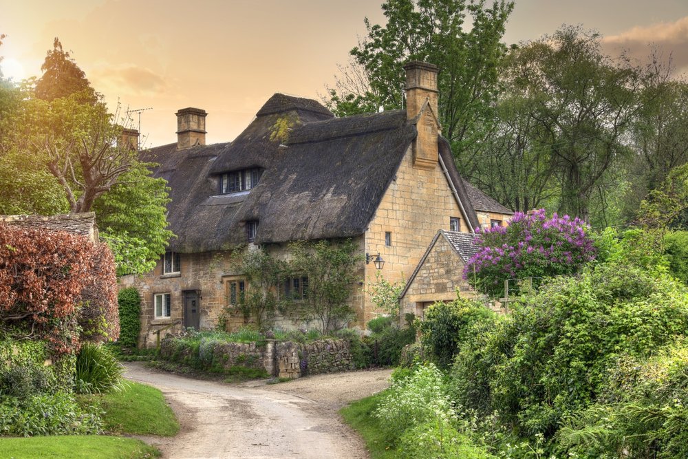 A stone house in the Cotswolds