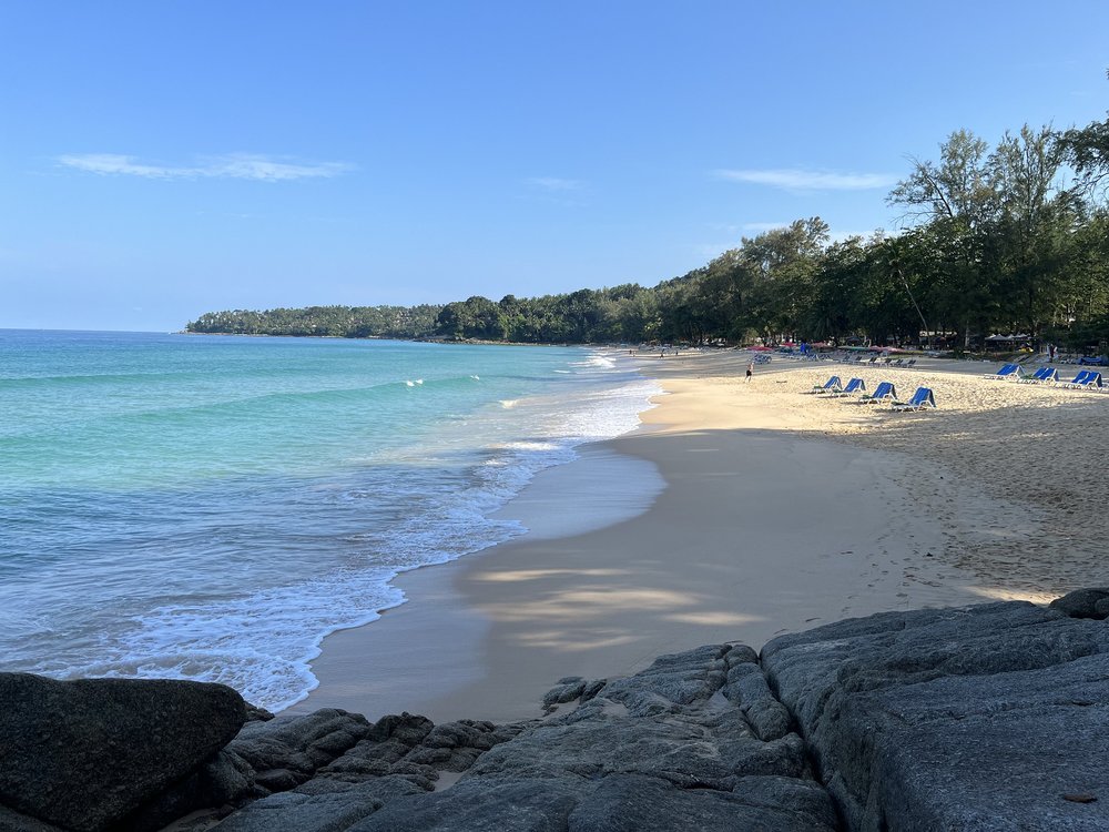 Surin beach in Phuket, Thailand