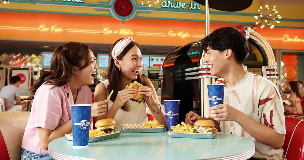 新加坡環球影城餐廳美食