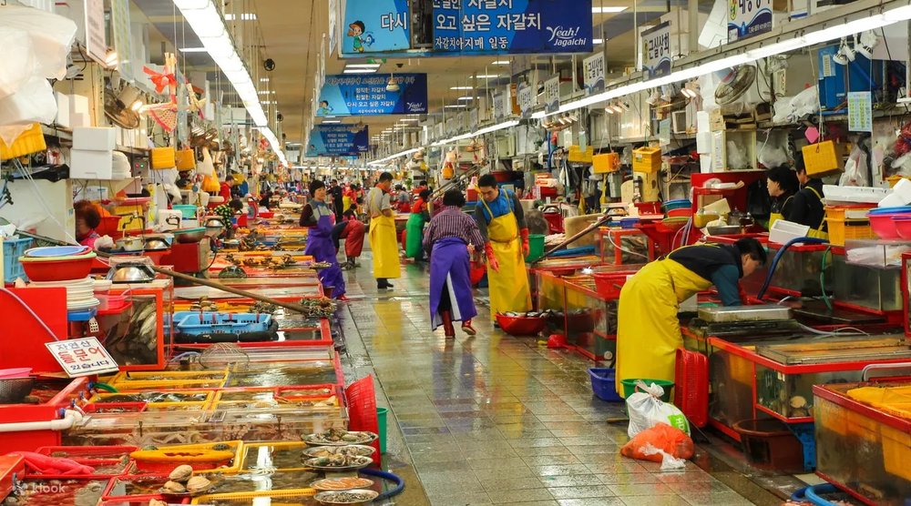 釜山景點, 扎嘎其市場 