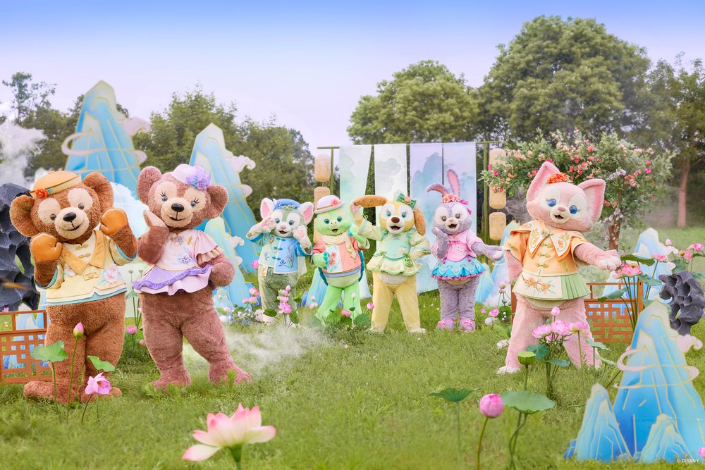 ダッフィーマンス キャラクター集合