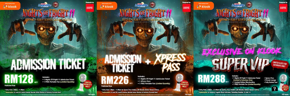 Nights of Fright 11 posters