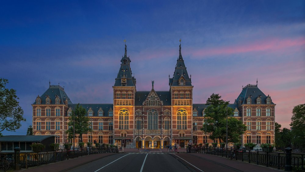 Facade of the Rijksmuseum