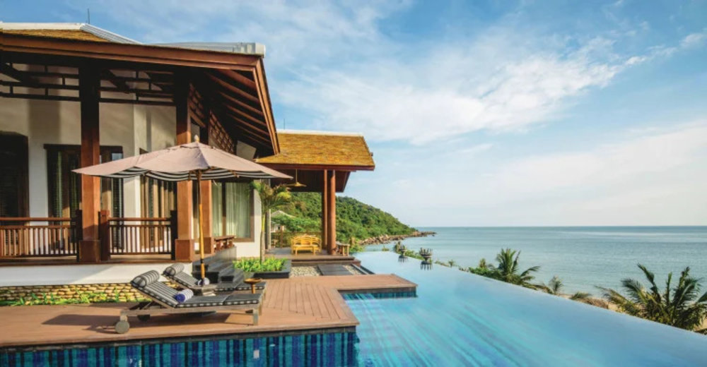 Private pool at InterContinental Danang Sun Peninsula Resort
