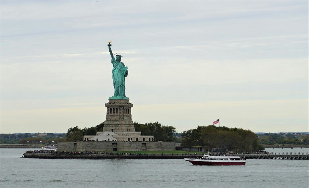 A boat tour to see The Statue of Liberty up close