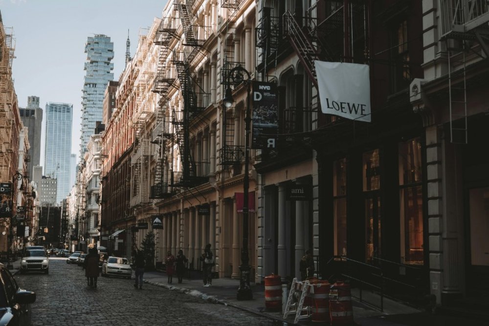 A street in SoHo